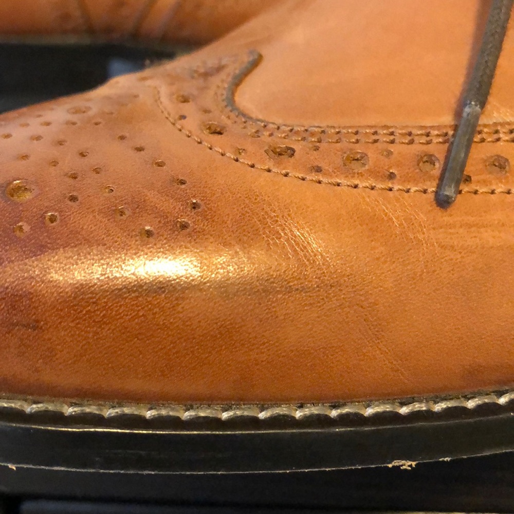 Men’s brown dress shoes - Picture 5 of 6